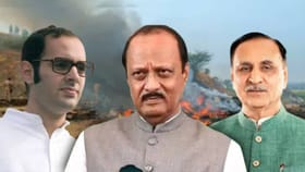 7 महिन्यांपूर्वी विजय रुपाणी, आता अजित पवार…या नेत्यांचे अपघाती निधन.