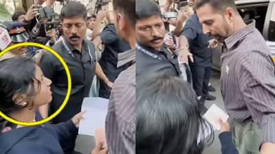 बाबांवर कर्जाचं ओझं..; मतदानासाठी पोहोचलेल्या अक्षय कुमारचे मुलीने धरले पाय, अभिनेत्याने जे केलं..