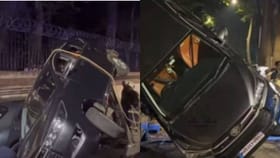 मोठी बातमी! अभिनेता अक्षय कुमार याच्या गाडीचा मोठा अपघात, थेट पलटी होत.