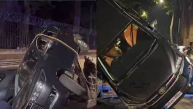 मोठी बातमी! अभिनेता अक्षय कुमार याच्या गाडीचा मोठा अपघात, थेट पलटी होत...