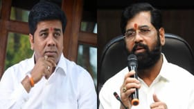 मनसेच्या उमेदवाराला पोलिसाने एकनाथ शिंदेंच्या घरी नेलं अन् नंतर....