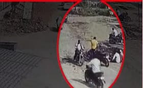 बीड येथे गोळीबारात मजूराची हत्या, अखेर सीसीटीव्ही फुटेज आले समोर.