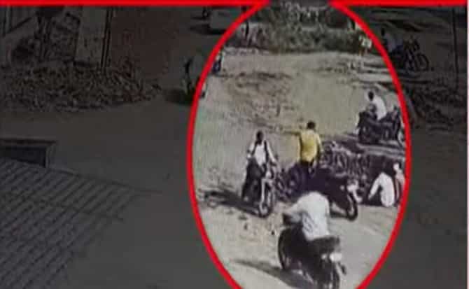 बीड येथे गोळीबारात मजूराची हत्या, अखेर सीसीटीव्ही फुटेज आले समोर
