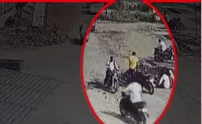 बीड येथे गोळीबारात मजूराची हत्या, अखेर सीसीटीव्ही फुटेज आले समोर
