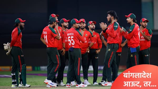 T20 WC 2026 : बांगलादेश टी20 वर्ल्डकप स्पर्धेतून बाहेर झाल्यास कोणत्या संघाला मिळणार जागा? जाणून घ्या
