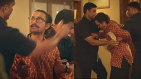 आमिर खान त्याच्याच घरातून बॉडीगार्ड्सने धक्के देऊन काढले बाहेर, Video.