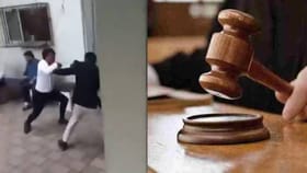 लाथा-बुक्क्यांनी मारहाण! कोर्टाच्या परिसरातच दे दणादण, वकिलांमध्येच....