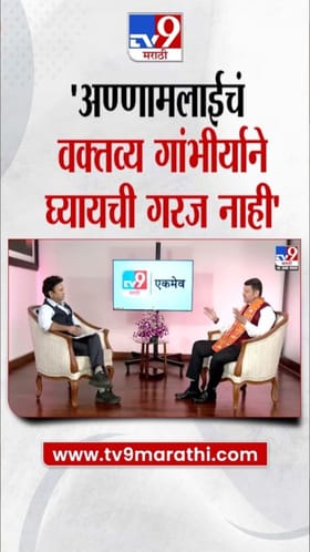अण्णामलाईंचे मुंबईवरील वक्तव्य गांभीर्याचे नाही - मुख्यमंत्री फडणवीस
