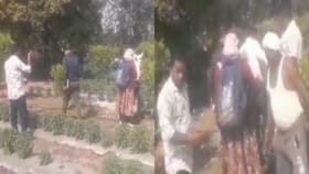 अधिकाऱ्याची शेतकऱ्याला बुटाने मारहाण, व्हायरल Video ने महाराष्ट्रात.