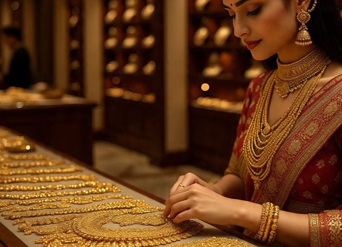 आता नव्या दरानुसार चांदीचा भाव जिएसटीसह प्रतिकिलो 2 लाख 93 हजार 550 रुपयांवर पोहोचला आहे. चोवीस तासांत चांदीचा हा भाव 7 हजारांनी वाढला आहे. सोन्याचा भावदेखील चांगलाच वाढला आहे. 