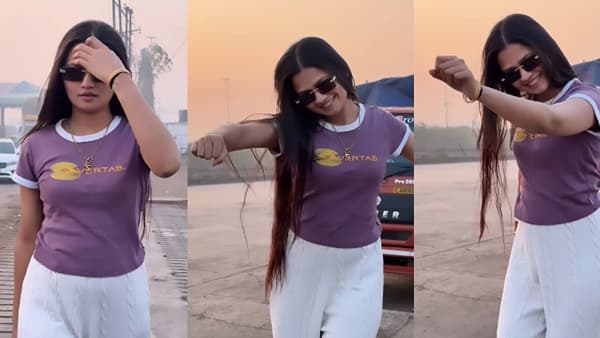 Video : किणी टोलनाक्यावर गौतमी पाटीलचा धुरंधर डान्स, पाहणारे पाहत राहिले...