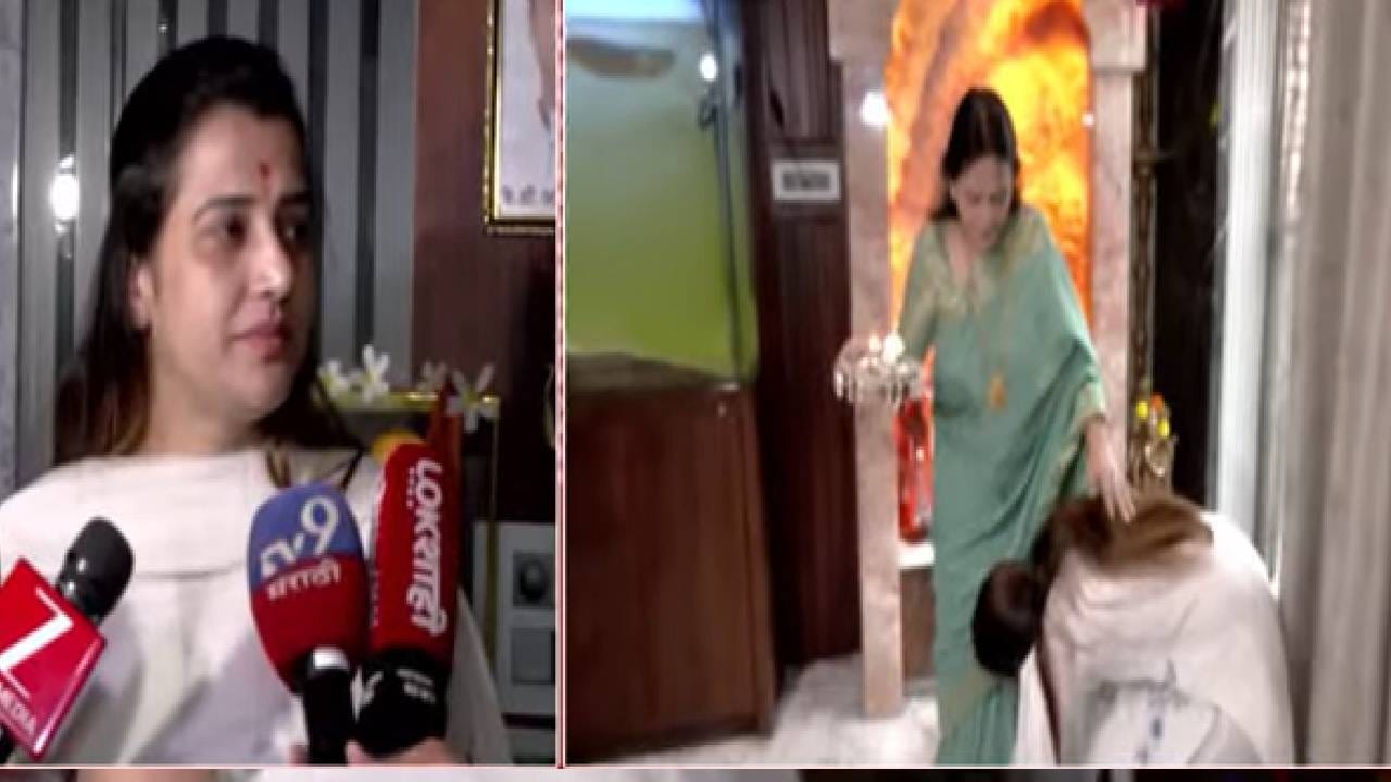 अभिषेक घोसाळकरांचा फोटो वापरु नका असं शिवसेना नेते सांगत होते, अभिषेक घोसाळकर माझे पती होते, त्यांचा फोटो वापरायचा की नाही हे सांगायचा कोणालाही हक्क नाही. मला त्यावर कमेंट करायची नाही.  