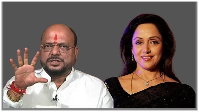Gulbrao Patil: 'तुमची बायको हेमामालिनी आहे असं समजा'