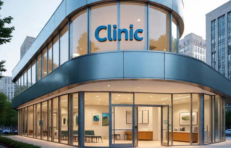 क्लिनिक हे हॉस्पिटलच्या तुलनेत छोटे असते. क्लिनिकमध्ये आउटपेशंट केअर आणि नियमित मेडिकल सेवा दिली जाते. क्लिनिकमध्ये डॉक्टर खासगी तत्त्वावर वैयक्तिकरित्या सेवा देतात. अशा क्लिनिकमध्ये डॉक्टर एखाद्या विशेष आजारावर उपचार करण्यात निष्णात असू शकतात. क्लिनिकमध्ये नियमित आजारावर उपचार केले जातात. क्लिनिकमध्ये रुग्णांना अॅडमिट करून घेण्याची सुविधा नसते. (सांकेतिक फोटो, फोटो सौजन्य- मेटा एआय)