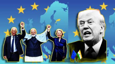 Explained: अमेरिकेच्या सिंहासनाला जोर का धक्का, भारताने डाव टाकला; युरोपियन यूनियन आहे काय? इतिहास-भूगोल समजावून घ्या
