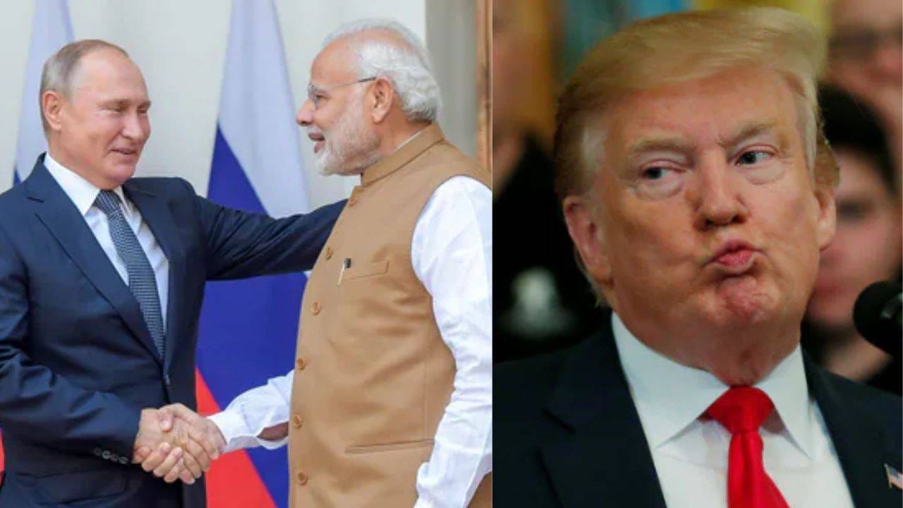 भारत आणि रशियाचा डोनाल्ड ट्रम्प यांना सर्वात मोठा दणका, जगात खळबळ, अमेरिकेच्या हातावर तुरी देत थेट... भारत आणि रशियाचा डोनाल्ड ट्रम्प यांना सर्वात मोठा दणका, जगात खळबळ, अमेरिकेच्या हातावर तुरी देत थेट...