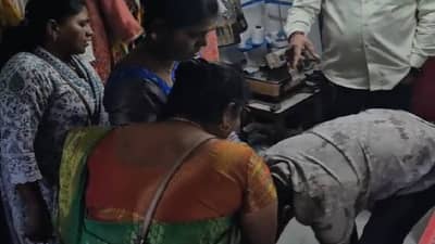 MNS : ज्या महिलेला शिवीगाळ मनसेच्या माणसांनी बोरिवलीत त्याच महिलेच्या हातून गुजराती टेलरला फटकावलं