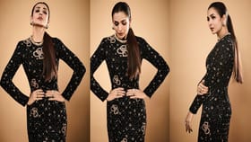 साठीच्या उंबरठ्यावर मलायका अरोराच्या मलायका अरोराच्या दिलखेच अदा.