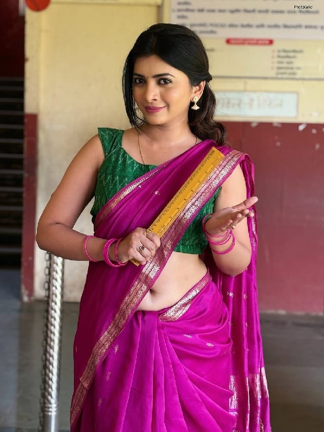 'या' मराठमोळ्या अभिनेत्रीच्या सौंदर्याने चाहत्यांना लावलं वेड