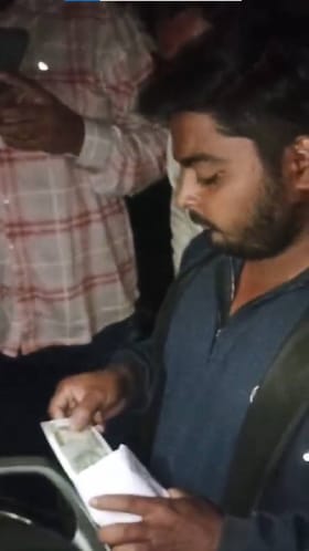 नालासोपाऱ्यात मतदारांना पैसे वाटप; रोख रकमेसह आरोपी ताब्यात.