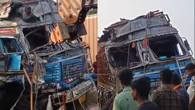 गाडीचा चक्काचूर, मदतीसाठी कोणीच पुढे येईना, लोक व्हिडीओ काढत राहिले अन् अचानक... तरुणांसोबत नेमकं काय घडलं?