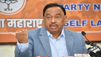 मोठी बातमी! नारायण राणेंना स्टेजवरच आली चक्कर, आवाज बसला, बोलताही येईना, भाषण अर्ध्यावरच सोडलं