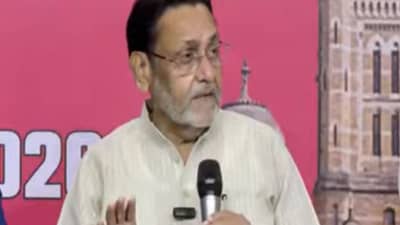 काही जण माझ्या नावानं बोंबाबोम करत होते पण..., मलिकांनी भाजपला डिवचलं, जोरदार हल्लाबोल