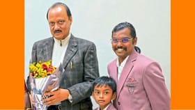 तू केस वाढवल्याने मी मुख्यमंत्री...अजितदादांच्या कार्यकर्त्याने घेतला.