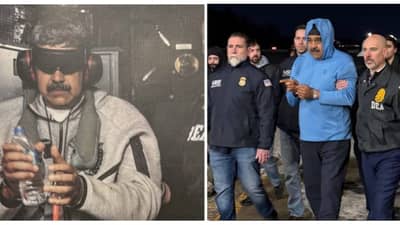 निकोलस मादुरोंच्या हातात बेड्या अन् अंगावर नाइकीचा ट्रॅक सुट, किंमत वाचूल थक्कच व्हाल!