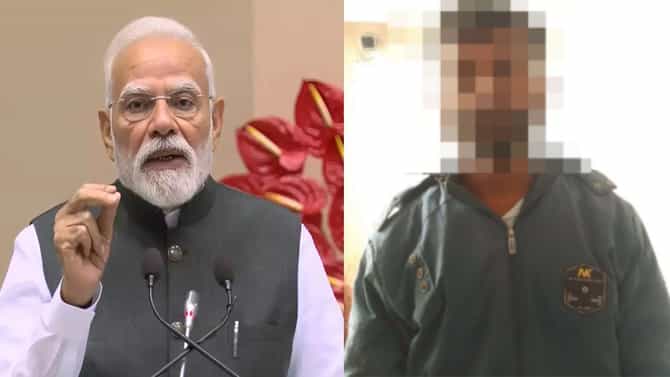 AI द्वारे PM मोदींचा व्हिडिओ-ऑडिओ एडिट करणं भोवलं, पोलिसांनी एकाला ठोकल्या बेड्या