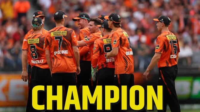 BBL 2026: पर्थ स्कॉर्चर्सने जेतेपदावर नाव कोरलं, मुंबई इंडियन्स-सीएसकेचा विक्रम मोडला