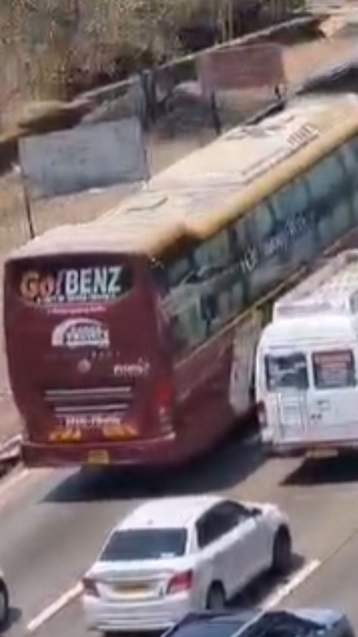 पुणे -मुंबई एक्स्प्रेस वे वर वाहतूक कोंडी, वाहनांच्या 5 किमीपर्यंत रांगा, Video