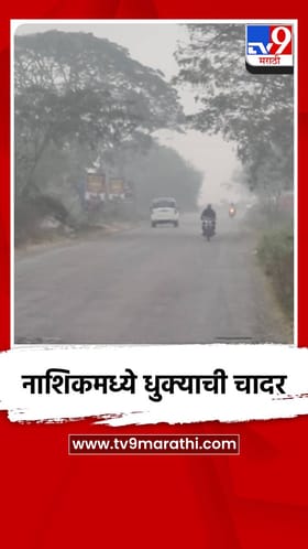 नाशिकमध्ये धुक्याची चादर