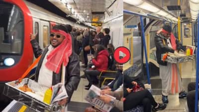 Video: भारतच नव्हे, लंडनच्या ट्रेनमध्येही विकले जातात समोसे! विश्वास बसत नसेल तर हा व्हिडीओ पहा