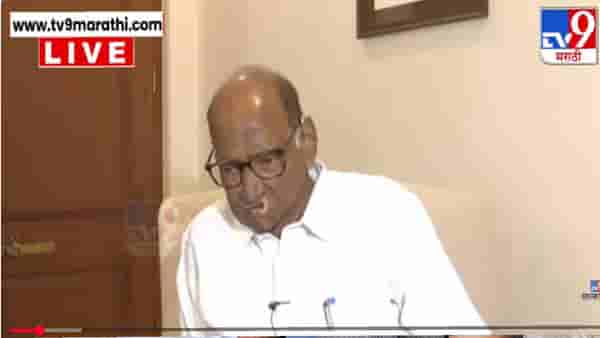 Sharad Pawar : हा त्यांचा अंतर्गत विषय - सुनेत्रा पवार यांच्या शपथविधीबद्दल शरद पवारांची पहिली प्रतिक्रिया