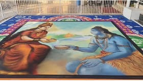 वर्ध्यात नववर्षानिमित्त साई मंदिरात आकर्षक सजावट.