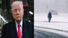 डोनाल्ड ट्रम्प चिंतेत, अमेरिकेवर मोठं नैसर्गिक संकट, 18 राज्यांमध्ये.