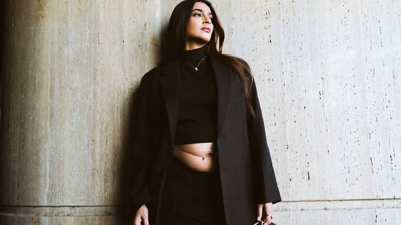  सोनम कपूर ही वयाच्या 40 व्या वर्षी दुसऱ्यांदा आई बनत आहे. पहिला तिला एक मुलगा आहे. नुकताच सोनम कपूर हिने खास फोटोशूट केले. ज्यामध्ये तिचा जबरदस्त लूक दिसत आहे. 