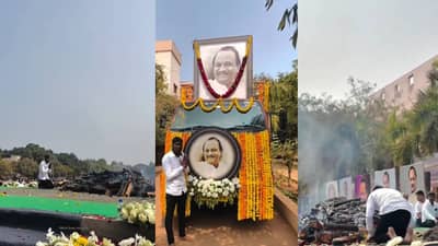 अजित पवारांच्या चितेसमोर नतमस्तक झाल्यानंतर सूरज चव्हाणची मनाला भिडणारी पोस्ट