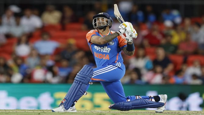 Suryakumar Yadav चा झंझावात, वादळी अर्धशतकासह वर्ल्ड रेकॉर्ड ब्रेक