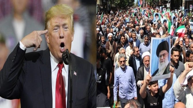 अमेरिका इराणमध्ये घुसण्याच्या तयारीत; ट्रम्प यांच्या एका घोषणेने खळबळ!