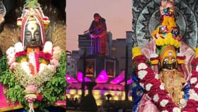 आकर्षक सजावट, भक्तिमय वातावरण अन्... नववर्षाच्या पहिल्या दिवशी राज्यात.