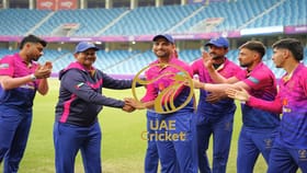 T20i World Cup 2026 साठी यूएई संघ जाहीर.