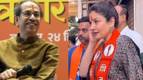 रवीना टंडनने शिवसेनेसाठी हिरिरीने केला प्रचार, पण का केलं नाही मतदान?.