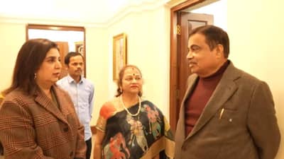 मंत्री नितीन गडकरी यांच्या घरी स्वयंपाकी दिलीपसोबत पोहोचली फराह खान, गडकरी यांचे बोलणे ऐकून फराहला मोठा धक्का, थेट..