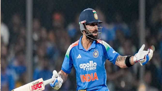 Virat Kohli : न्यूझीलंड विरुद्ध धावांचा पाऊस पाडूनही विराट कोहलीसाठी वाईट बातमी, आठवड्याभराच्या आत आनंद हिरावला