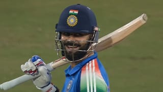 IND vs NZ : विराट कोहलीचं इंदूरमध्ये जबरदस्त शतक, वर्ल्ड रेकॉर्ड ब्रेक, दोघांना पछाडलं