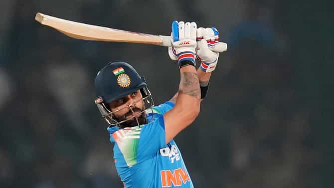Virat Kohli : कोहलीची पहिल्याच सामन्यात विराट कामगिरी, सचिनचा रेकॉर्ड उद्धवस्त