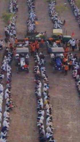 संत झोलेबाबा यात्रा महोत्सवात उसळला भाविकांचा मोठा जनसागर