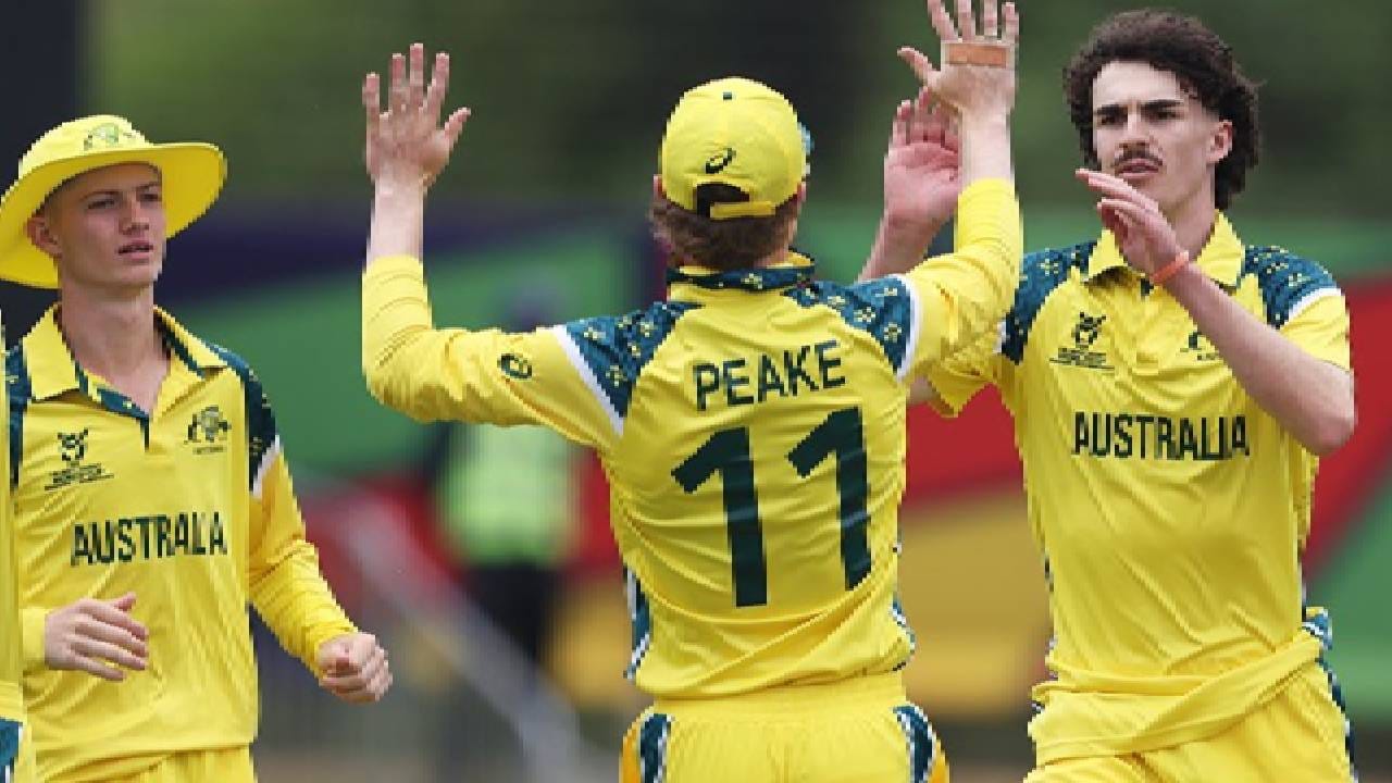 ऑस्ट्रेलिया आणि जापान यांच्यात सामना पार पडला. या सामन्यात जापानने प्रथम फलंदाजी करण्याचा निर्णय घेतला आणि ऑस्ट्रेलियासमोर विजयासाठी 202 धावांचं आव्हान ठेवलं. हे आव्हान ऑस्ट्रेलियाने 2 गडी गमवून 29.1 षटकात पूर्ण केलं. (Photo- Cricket Australia X)